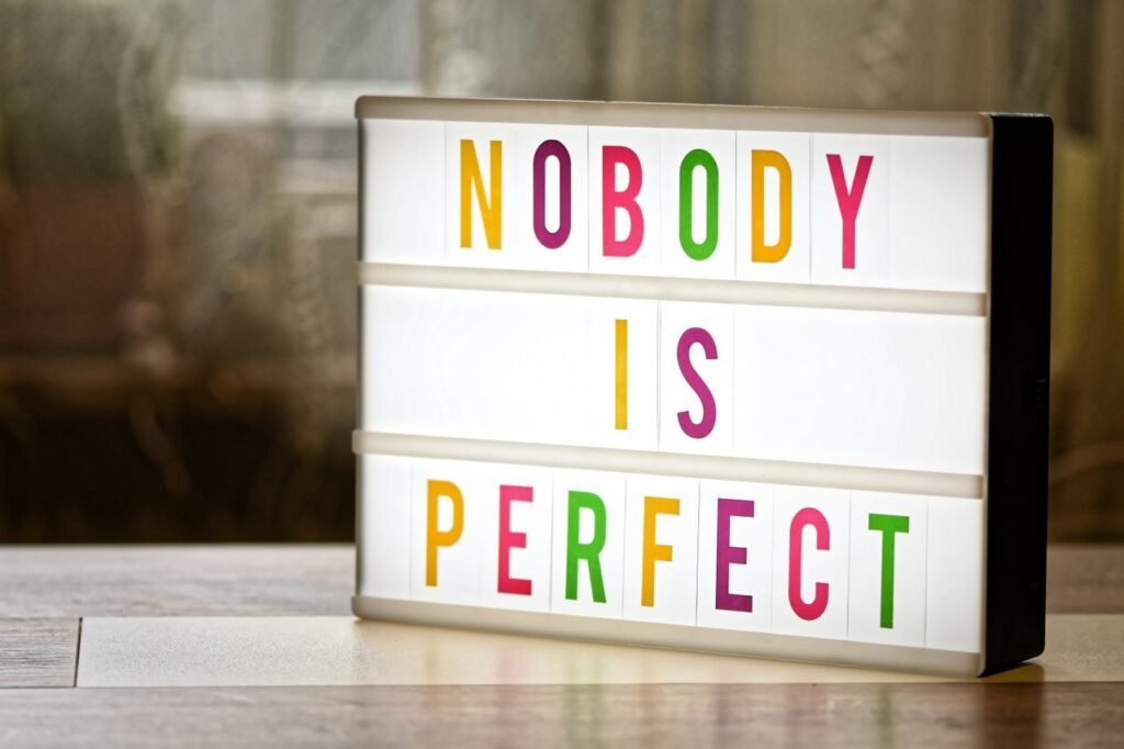 Focus on Consistency Rather Than Perfection